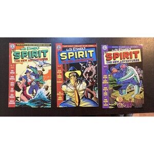 The Spirit: The New Adventures: No. 2-4. (Kitchen Sink Comix, 1997-8)